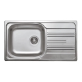 Deante ZEX_0113 - Kitchen sink XYLO 43,5x78 cm satin
