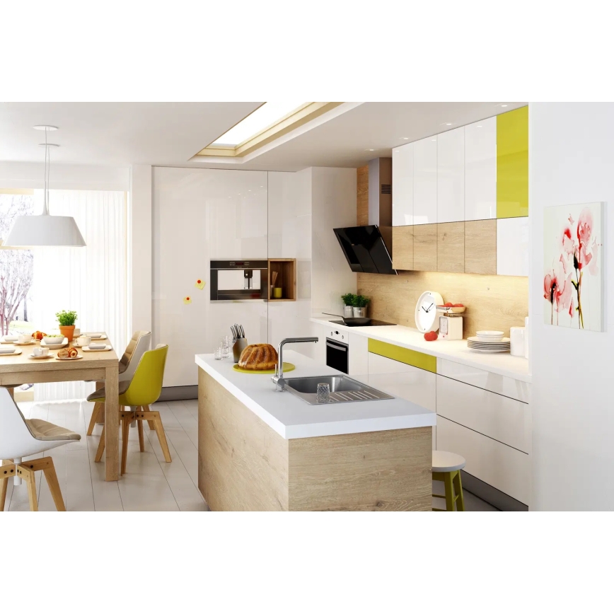Deante ZEX_0113 - Kitchen sink XYLO 43,5x78 cm satin