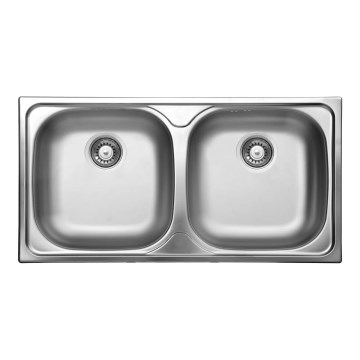 Deante ZEX_0203 - Kitchen sink XYLO 43,5x78 cm satin