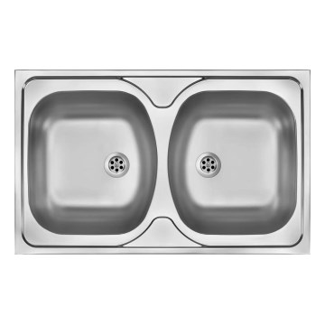 Deante ZM5_0200 - Kitchen sink TANGO 50x80 cm satin