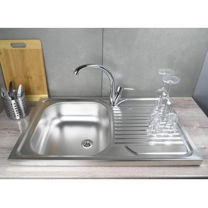 Deante ZM5_3110 - Kitchen sink TANGO 50x80 cm decor