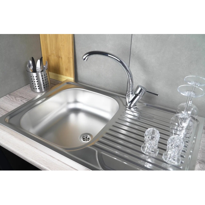 Deante ZM5_3110 - Kitchen sink TANGO 50x80 cm decor