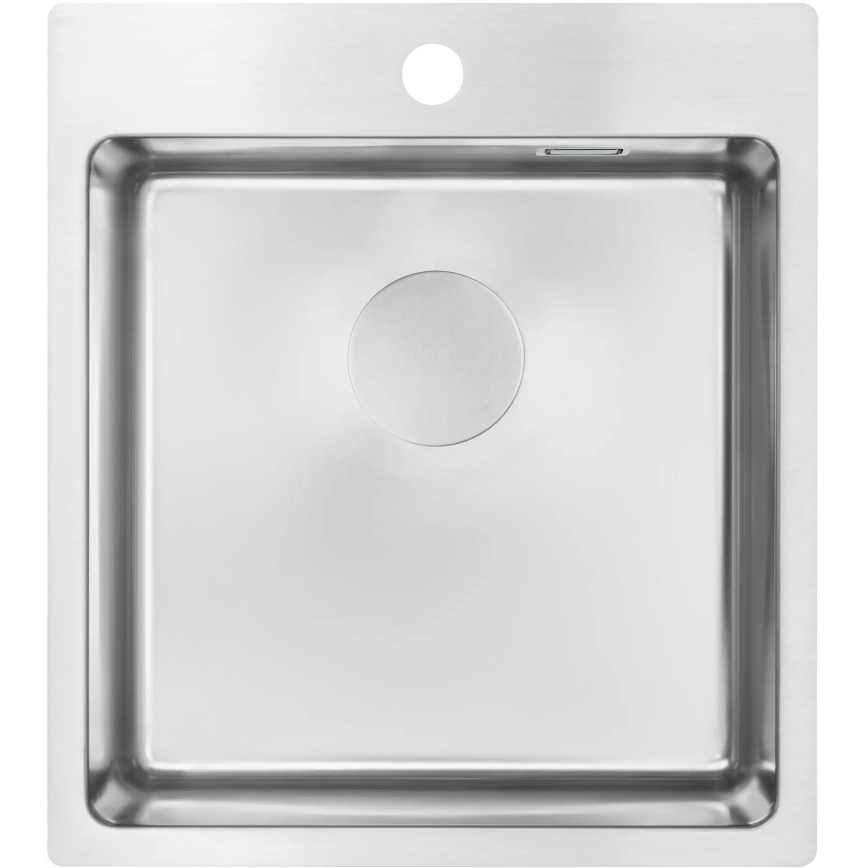 Deante ZPO_010A - Kitchen sink OLFATO 50,5x45 cm brushed steel