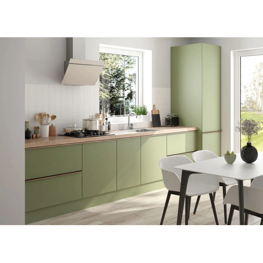 Deante ZPO_010B - Kitchen sink OLFATO 50,5x55 cm brushed steel