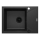 Deante ZQJ_G11A - Kitchen sink EVORA 59x44 cm granite/metallic graphite