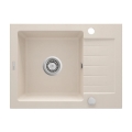 Deante ZQZ_511A - ZORBA kitchen sink 58x44 cm granite/beige