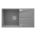 Deante ZRC_S11A - Kitchen sink CORIO 50x86 cm granite/metallic grey
