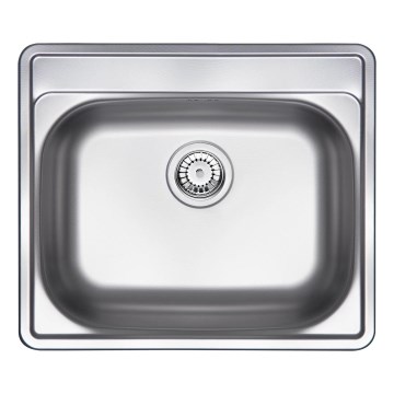 Deante ZYU_0103 - Kitchen sink SOUL 50x60 cm satin