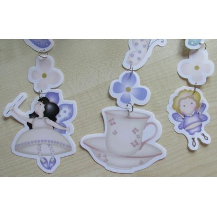 Decofun 70-114 - Children's lampshade for children's chandelier HEIRLOOM E27 430x230 mm