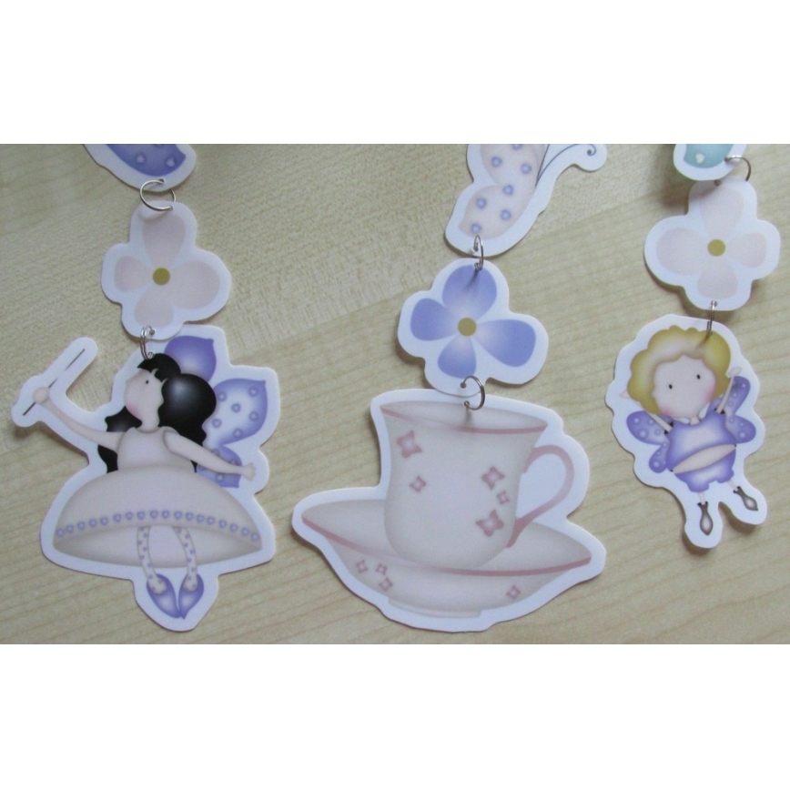 Decofun 70-114 - Children's lampshade for children's chandelier HEIRLOOM E27 430x230 mm