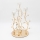 Decorative candlestick 20x36 cm gold