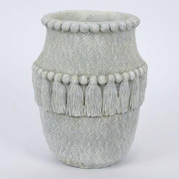 Decorative jug grey 25,5x20,5 cm