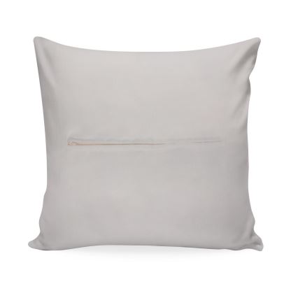 Decorative pillow 43x43 cm beige