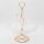 Decorative tray 33x38,5 cm gold