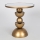 Decorative tray 45x40 cm gold