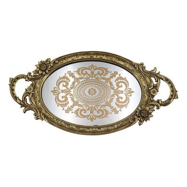 Decorative tray 46,5x24,4 cm gold