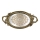 Decorative tray 46,5x24,4 cm gold