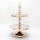 Decorative tray 50x30 cm gold
