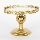 Decorative tray d. 25,5 cm gold