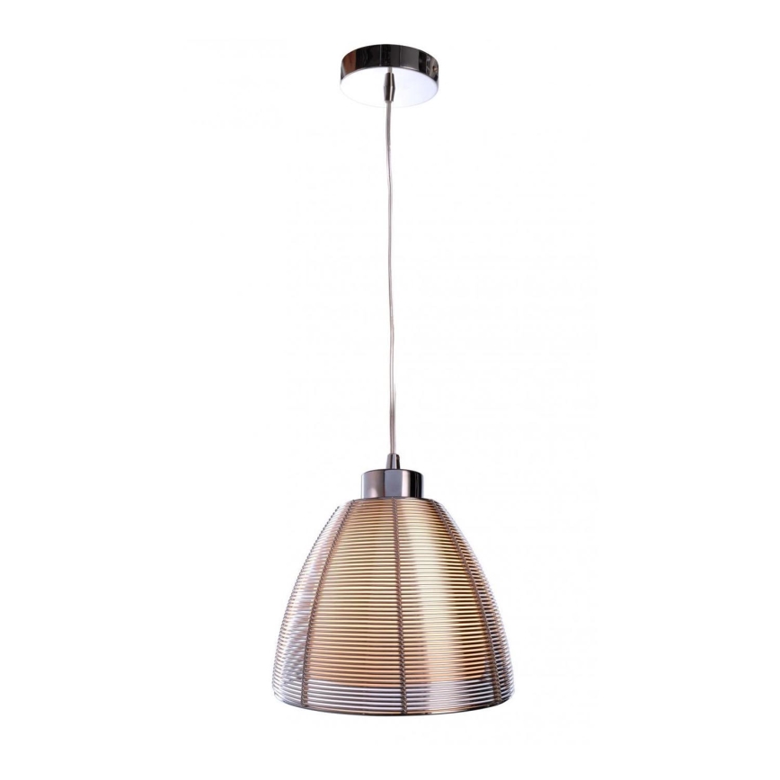 Deko-Light 342025 - Chandelier on a string FILO 1xE27/60W/230V d. 19 cm silver