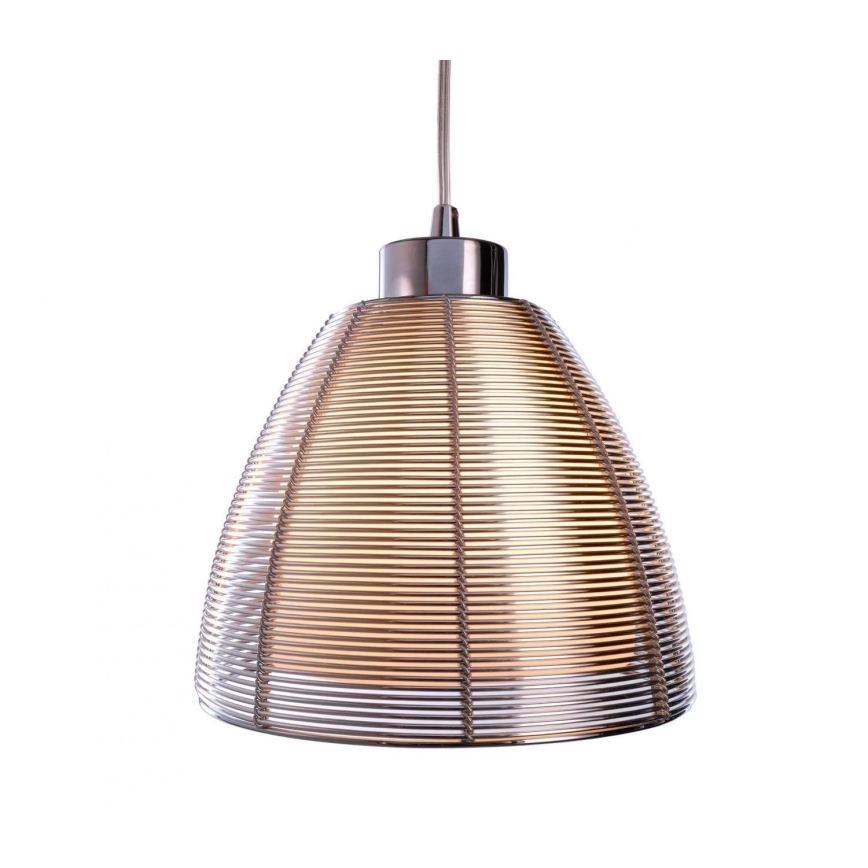 Deko-Light 342025 - Chandelier on a string FILO 1xE27/60W/230V d. 19 cm silver