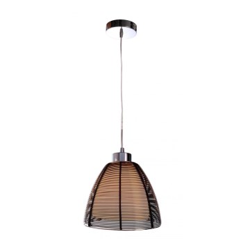 Deko-Light 342026 - Chandelier on a string FILO 1xE27/60W/230V d. 19 cm black