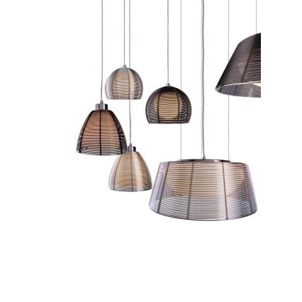Deko-Light 342026 - Chandelier on a string FILO 1xE27/60W/230V d. 19 cm black