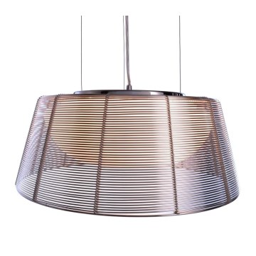 Deko-Light 342031 - Chandelier on a string FILO 3xE27/60W/230V d. 39 cm silver