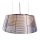 Deko-Light 342031 - Chandelier on a string FILO 3xE27/60W/230V d. 39 cm silver