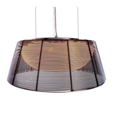 Deko-Light 342032 - Chandelier on a string FILO 3xE27/60W/230V d. 39 cm black