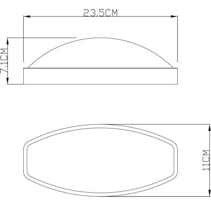 Deko-Light 731092 - LED Outdoor wall light ERIDANI LED/13W/230V IP44 anthracite