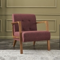 DELI Armchair — Red