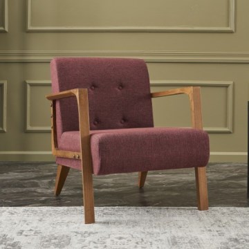 DELI Armchair — Red