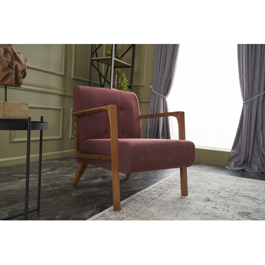 DELI Armchair — Red