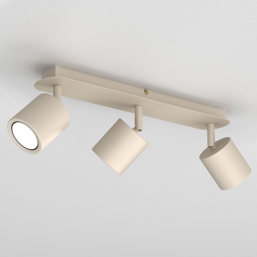 DEMIA 3xGU10/8W/230V Spotlight, Beige