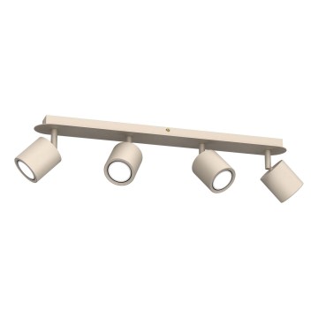 DEMIA 4x GU10 Spotlight 8W/230V, Beige