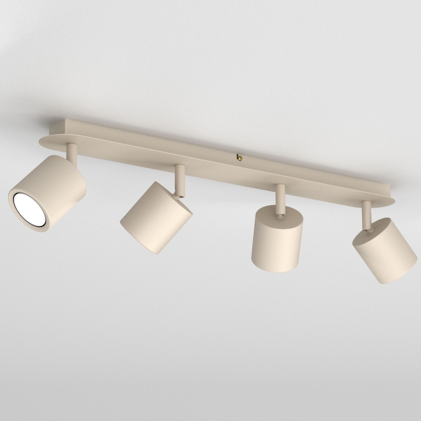 DEMIA 4x GU10 Spotlight 8W/230V, Beige