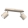 DEMIA Spotlight 2xGU10/8W/230V Beige