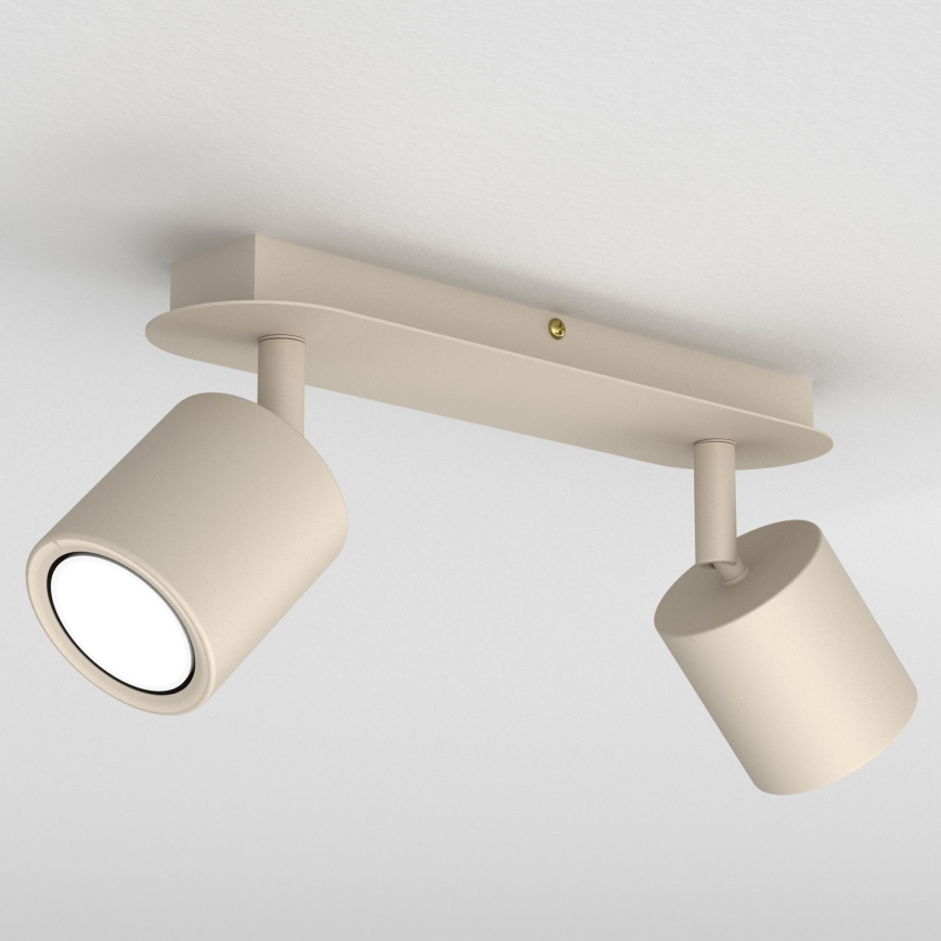 DEMIA Spotlight 2xGU10/8W/230V Beige