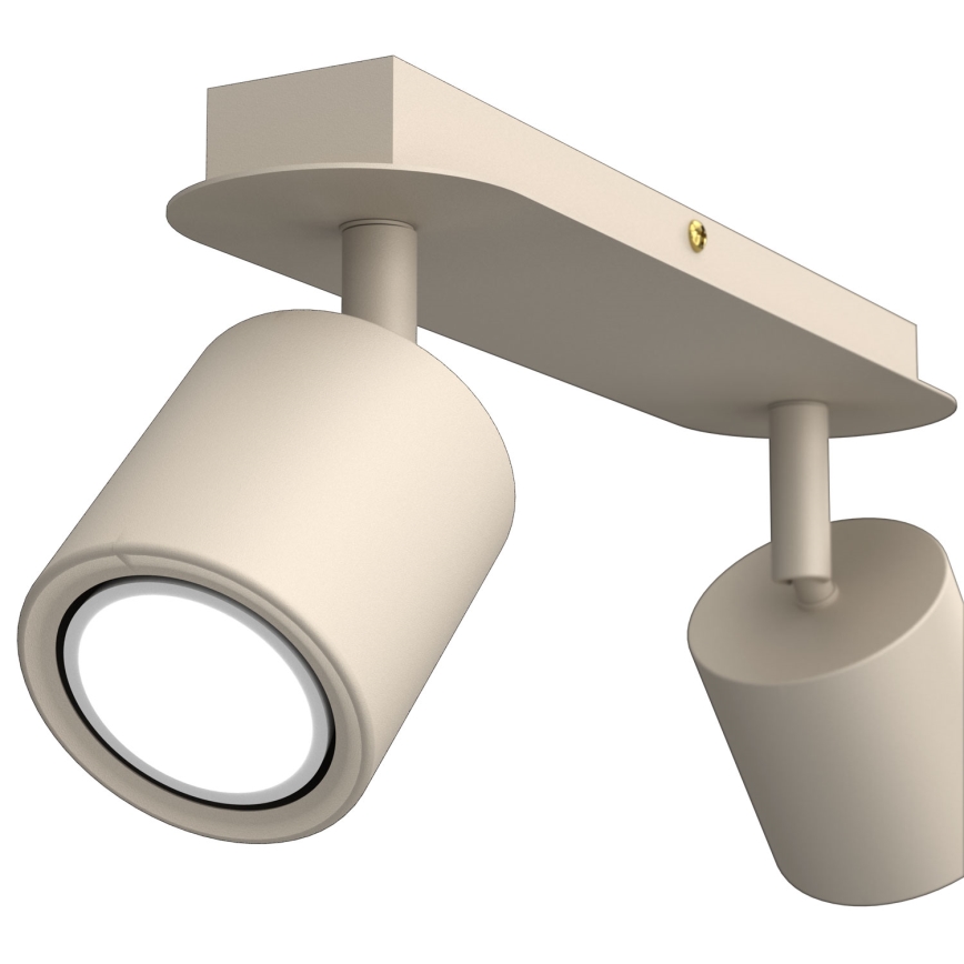 DEMIA Spotlight 2xGU10/8W/230V Beige