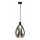 DENSO cable pendant lamp 1xG9/5W/230V, Ø 20 cm, black chrome