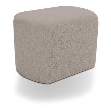 Design stool ESTRELA 43x63 cm beige