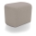 Design stool ESTRELA 43x63 cm beige