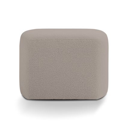 Design stool ESTRELA 43x63 cm beige