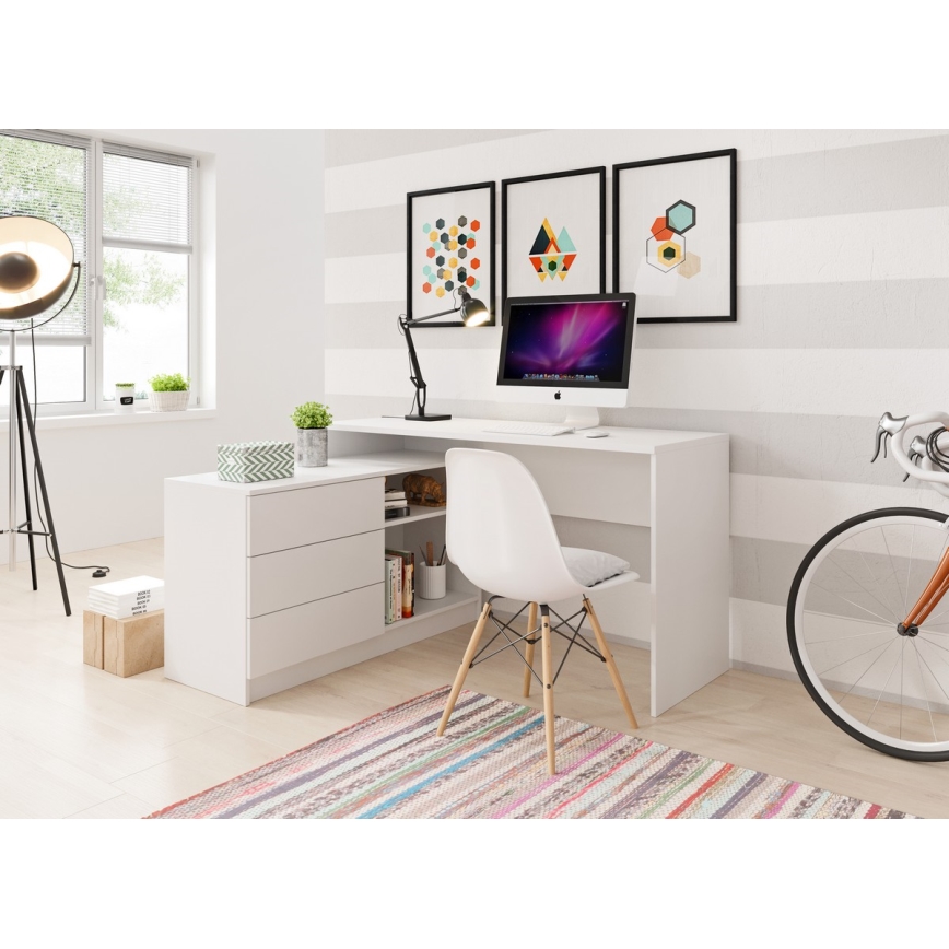 Desk TUNGO white