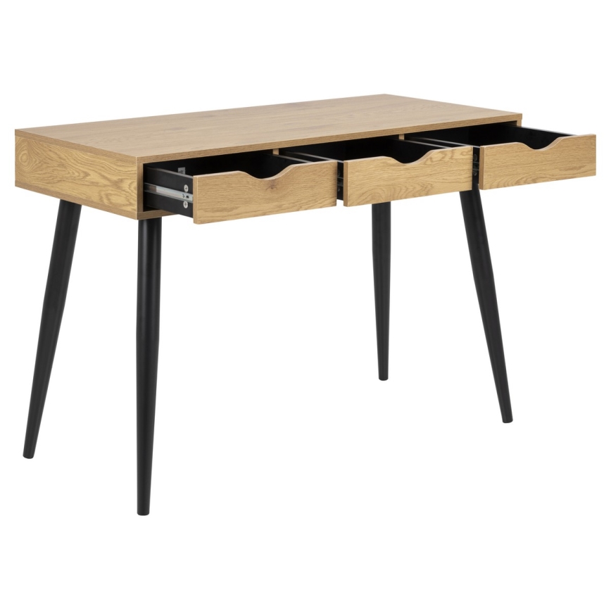 Desk with drawers ADIS oak