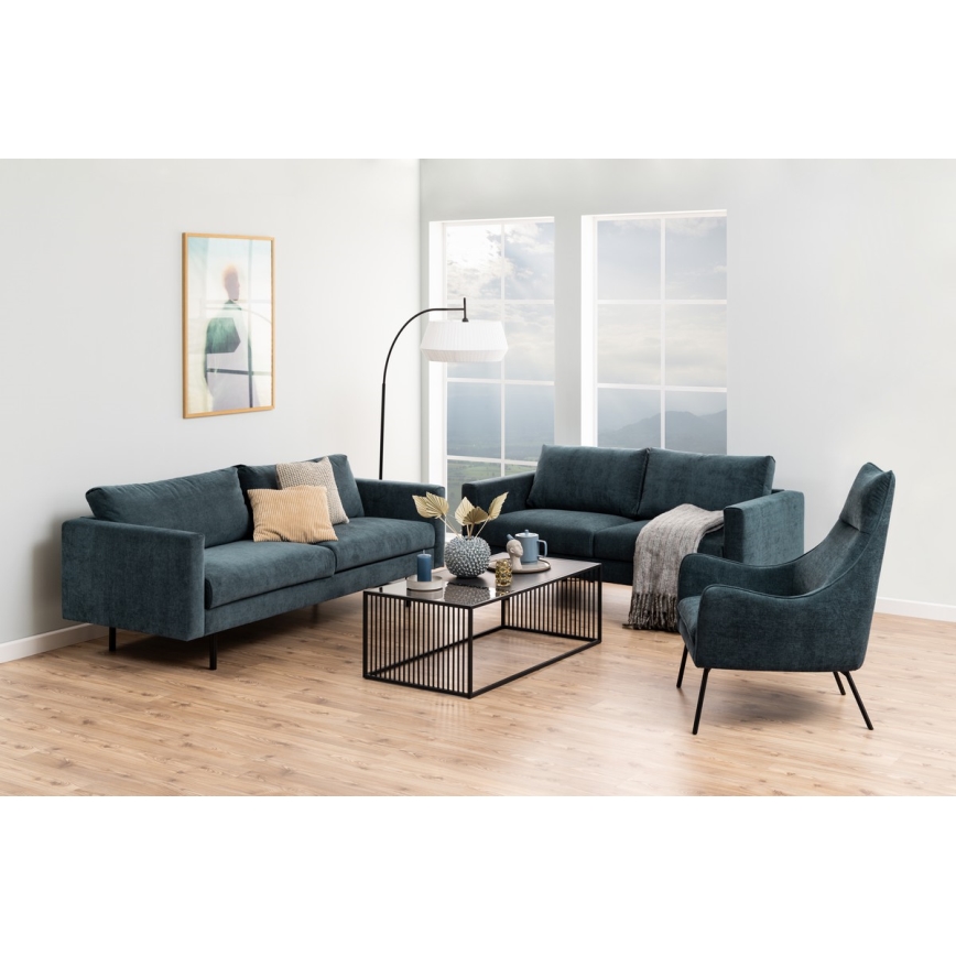 DEVIN Black Coffee Table