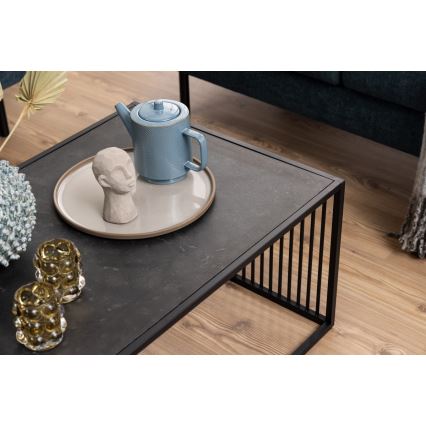 DEVIN Black Coffee Table