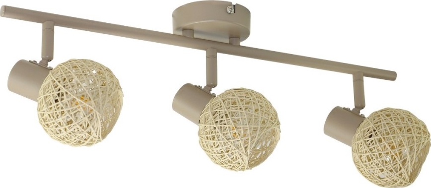 DEX spotlight 3xE14/10W/230V beige/cream