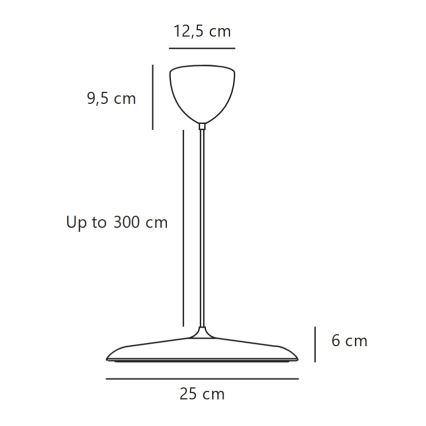 DFTP by Nordlux - ARTIST LED Dimmable Cable Pendant Light 14W/230V 3000K